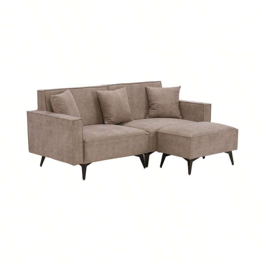 Futons - Light Coffee + Fabric1 - View 1