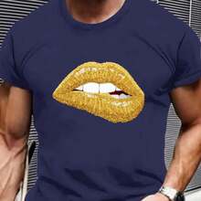 1/2/4pcs Gold Glitter Heat Transfer Stickers - DIY Clothing Customization For T-Shirts, Jeans, Hoodies And Backpacks (Plastic Material, Mixed Colors) - Shiny Clothing Stickers, Handmade Craft Supplies