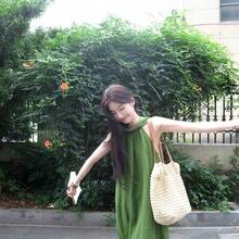 Women Long Dresses - 綠色 - 查看 5