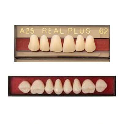 Dente Pivo Superior Arcada Completa em Resina Profissional Premium Provisório Super Resistente