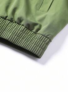 Men's Letter Embroidered Windproof Outdoor Cycling Racing Motorcycle Stand Collar Sports Jacket Fall Men Clothes