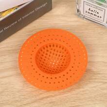 3/1pc Kitchen Sink Strainers | Hair & Food Catcher, Essential Drain Protection Baskets In Light Green & Blue, Durable Plastic Mesh For Home Use - Multicolor - View 7