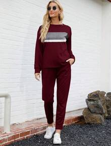 Lounge Sets For Women Two Piece Travel Outfits Sweatsuits 2 Piece Fashion 2025 Pajamas Fall Clothes For Women Halloween Christmas New Year