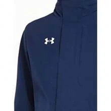 Under Armour Men's Breathable Casual Windproof Hooded Training Jacket, 21600409-408 - College Blue - View 2
