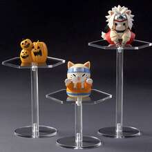 1pc Multipurpose Transparent Acrylic Display Stand, Perfume/Collectibles/Makeup Organizer Rack For Desk - Transparent - Diamond - View 6