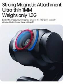 Llano For Osmo Pocket 3 Motion Camera Filters Set 3-In-1 Kit(CPL+1/4 Black Mist+ND2-32)UV Filter Camera Lens Filter Kit