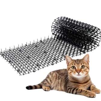 驱猫垫，带刺猫用驱猫垫，室内驱猫家具，户外花园围栏动物屏障