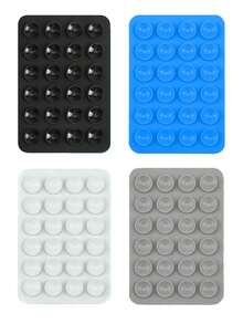 3/4 件硅胶手机粘性手柄,防滑硅胶粘性手机支架粘性手机壳支架免提手机配件支架用于自拍和视频,1/2/5/10/50/100 件,多功能手机配件,适合所有型号 - 彩色 - 查看 34