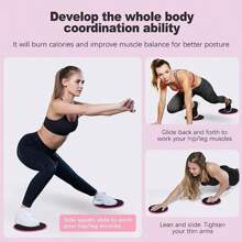 Conjunto de 7 piezas de ropa de entrenamiento de yoga y fitness, incluye 2 deslizadores para el núcleo y 5 bandas de resistencia, adecuado para entrenamiento en el gimnasio