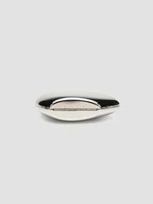 1 chiếc túi buổi tối nhẹ, thiết kế dây rút pha lê trang trí công sở trong suốt, ví cầm tay ngọc trai giả, thích hợp cho các cô gái tiệc tùng, phụ nữ, cô dâu. Hoàn hảo cho tiệc tùng, tiệc chiêu đãi/dạ tiệc, tiệc Giáng sinh, trang phục năm mới, tiệc cưới, túi thanh lịch là lựa chọn tốt nhất làm quà tặng tiệc chia tay cô dâu - Bạc - Xem 6