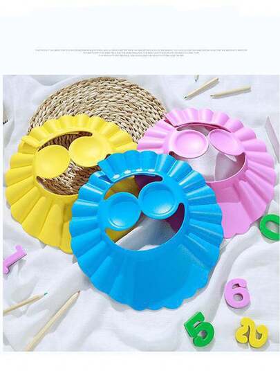 可调节婴儿/儿童洗发帽、护耳沐浴帽