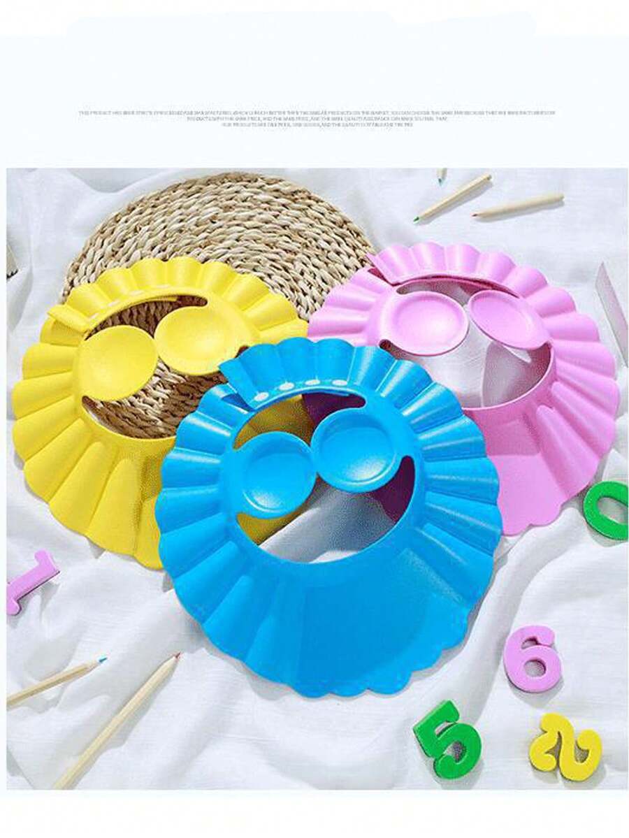 可调节婴儿/儿童洗发帽、护耳沐浴帽