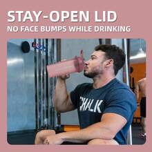 2pcs 24oz/700ml Shaker Bottles For Protein Mixes, Shaker Bottle With Wire Whisk Ball, Protein Shaker Bottle, Shaker Cup, Protein Shaker, Protein Shake Bottle, Bottle Shaker, Dishwasher - 粉紅色/藍色 - 查看 5