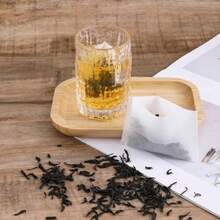 QY 100 Pcs Disposable Tea Bags For Loose Leaf Tea Tea Filter Bags Empty Loose Tea Sachet Bags Spice Bags For Cooking 2.75x4 Inch 2216 - 白色 - 查看 4