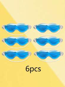 1/2/4/6 piezas, Máscara de ojos de hielo, Parche de hielo, Parche de hielo con frutas, Máscara de ojos refrescante, Máscara de ojos de hielo azul, Máscara de ojos de hielo verde, Máscara de ojos de hielo amarilla, Máscara de ojos de hielo roja, Máscara de ojos de gel, Máscara de ojos refrescante de verano, Máscara de ojos con bolsa de hielo, Máscara de ojos con parche de hielo, Máscara de ojos con compresa caliente de invierno, Paquete de hielo de gel, Paquete de compresa caliente y fría multifuncional