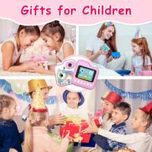 Instant Print Camera For Kids, Christmas Birthday Gift For 6 7 8 9 10 Years Old Girls, Kids Camera Instant Print, Portable Travel Camera Toy For 3-12 Years Old Girls, Fun & Educational Toy For Boys & Girls
