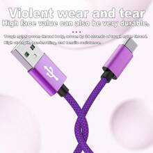 USB A To USB C Cable 3.3/6.6/10FT,60W 3A Fast Charging Long Cable For Android Auto Galaxy S25 S24 S23 S22 S21 S10,Note 10 9 A51 G8 G7,Pixel, One Plus Compatible With IPhone 16, 16 Pro Max, 15, 15 Plus, 15 Pro, 15 Pro Max,Compatible With Redmi, Compatible With OnePlus Type C Charger Nan