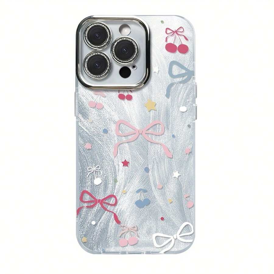 Funda para teléfono (1 unidad). Compatible con toda la serie 16/15/14/13/12/11 (13/14 Pro/15 Plus/16 Pro), esta nueva funda para teléfono con degradado de colores y tecnología IMD Laser incluye protector de lente y un diseño híbrido clásico resistente a los golpes. - Colores mixtos 1 - Ver 1