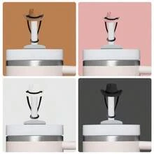 QY4 Pcs Straw Cover Cap For Stanley Cup Cowboy Hat Straw Toppers Compatible With Stanley 3040 Oz Tumbler Silicone Straw Cover Cap Accessories For Man Woman Gift4 Colors2216 - 顏色 - 查看 6