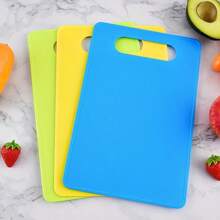 Flexible Cutting Boards Of 3,  Plastic Cutting Boards For Kitchen, Non Slip Cutting Mat For Meat And Vegetables