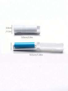 1 pieza Rodillo de pelusas plegable de PP, rodillo de pelusas sólido diario para ropa y muebles