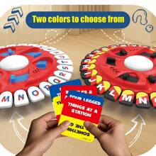 Prezent na Halloween, prezent na Boże Narodzenie, hiszpańska gra planszowa z szalonymi literami, interaktywna gra planszowa do burzy mózgów, niebiesko-czarna, zabawna plansza do wyzwania z literami w języku angielskim, niebiesko-czarna, dźwiękowo-światłowa gra w angielskie litery, szachy, hiszpańsko-angielska gra imprezowa, edukacyjna rozrywka, łamigłówka, angażująca rozgrywka, kolorowe płytki z literami, plansza premium, starannie wykonane komponenty, gra dźwiękowo-świetlna, gra słowna, nauka języków obcych, gra grupowa