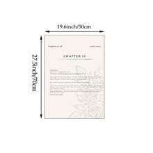 1 件 TOG 玻璃王座引言 Fireheart 墙壁艺术图画书 tok 灵感印刷帆布画册 Aelin 海报 Sarah J Maas 极简主义美学装饰卧室、客厅或宿舍房间装饰礼物（无框） - 彩色 - 查看 10