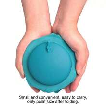 Almohada cuadrada inflable flocada, multifuncional, para acampar al aire libre, almacenamiento portátil, almohada de viaje, suministros para el hogar y la Oficina - Rosa - Ver 7