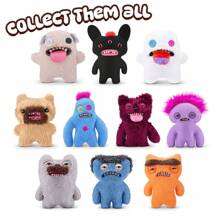 Spin Master Funny Ugly Monster 9 Inch Hairy Fuggs Series Soft Toy For Children From 4 Years Plushies Ugly Teddy Dolls Teddy Weird Plushies Fugler Ugly Monsters Fugly Monsters - Old Tooth (Grey) - View 10