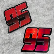 Waterproof And Ultraviolet-Resistant Red Laser Digital Vinyl Stickers, Suitable For Motorcycles, Cars, Guitars - Durable PVC Fuel Tank, Body, Windshield Decals - one-size - View 7