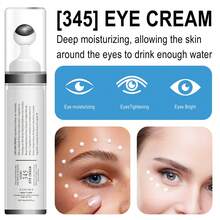 Xioimy Crema para el contorno de ojos de 15ml 345, con una hidratación profunda y reafirmante, formulada con niacinamida, pantenol y ácido hialurónico para una zona del ojo suave, flexible y radiante. Adecuada para todo tipo de pieles. - Blanco - Ver 5