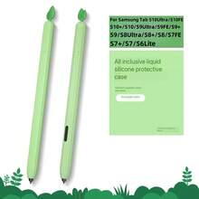 Tương thích với Samsung Galaxy Tab S10/S10+/S10FE/S10Ultra Bao đựng bút & Giá đỡ bút cảm ứng, Thiết kế trái cây & rau củ, Nắp bút hai màu, Giá đỡ bút cứng, Tương thích với Samsung S9/S9+/S9FE/S9Ultra, S8/S8+/S8Ultra, S7/S7+/S7FE, S6 LITE, Thiết kế dạng mô-đun, Chất liệu sợi bo tròn, Chống lăn, Chống trầy xước, Tay cầm thoải mái - Nhiều màu - Xem 14