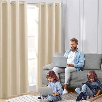 2 piezas, 1pieza Cortina Para Sala, Cortinas Para Ventanas 1.5x2.3m Cortinas Para Sala Habitacion, Cortinas para recamara Ventonas de negroconPaneles Draperie de de 91 pulgadas de largoúnica cortinas blackout de doble capa, 1 paneles con aislamiento térmico, cortinas largas y cortinas, 2 burg, oscurecimiento de la habitación, cortinas grises con ojales para sala de estar, recámara, ventana, exquisita y con un excelente efecto de sombreado Antifrío, Decoración,Insonorización, aislamiento térmico Artículos para Ventanas Cortinas, Muy adecuado para dormitorios y salas de estar, dormitorio, sala de estar, oscurecimiento a rayas,decoración del hogar, cortinas de ventana con ojales degradados,Antifrío, Cortinas Opacas de Estrellas para Salón