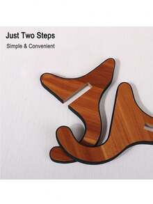 定制专属个性吉他、尤克里里乐器插木支架，造型时尚，小巧便携 - 彩色 - 查看 6