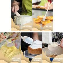 TAIMASI Mixing Bowls With Airtight Lids Set, 26PCS Stainless Steel Khaki Bowls With Grater Attachments, Non-Slip Bottoms & Kitchen Gadgets Set, Size 7, 4, 2.5, 2.0,1.5, 1QT, Great For Mixing & Serving - 卡其色 - 查看 7