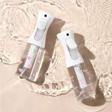 2/1pc Cute Love, Daisy, Bow Print High Pressure Hair Spray Bottle, Ultra Fine Continuous Water Mister For Hairstyling, Cleaning, Plants, Facial Moisture, Multipurpose Plastic Kitchen Oil Sprayer, Useful Tool, Kitchen Accessories Ultra-Fine Continuous Spray Bottle Portable, Reusable, Multi-Purpose Plastic Sprayer Hair Spray, Multi-Purpose Plastic Spray Bottle For Hairdressing, Cleaning, Plants, Facial Moisturizer, Utility Tools, Kit