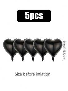 53 件求婚气球套装，包括 16 英寸字母气球，拼写为“OUIERES SER MI NOVIA”，心形气球，适用于求婚主题派对装饰、订婚氛围装饰 - 彩色 - 查看 9