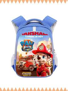 Paw Patrol, Kindergarten Children's School Bag, 3-4-6 Years Old Children's School Bag, Contains A Pendant Pen Bag, College, Cartoon Animals, Animation, Lightweight And Large Capacity, Travel Travel, Outdoor, Back To School Essentials