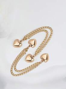 2pcs Multicolor Adjustable Magnetic Pants Clip And Cuff Clip, Durable Alloy, Removable Chain Buckle, Suitable For Summer Vacation,Scarves, Shawls And Headbands,Pants And T-Shirts, Adjustable T-Shirt Hem Clip,Seamless Fastener Clothing Belt Tightener,Belt, Multi-Purpose Fashion Accessories