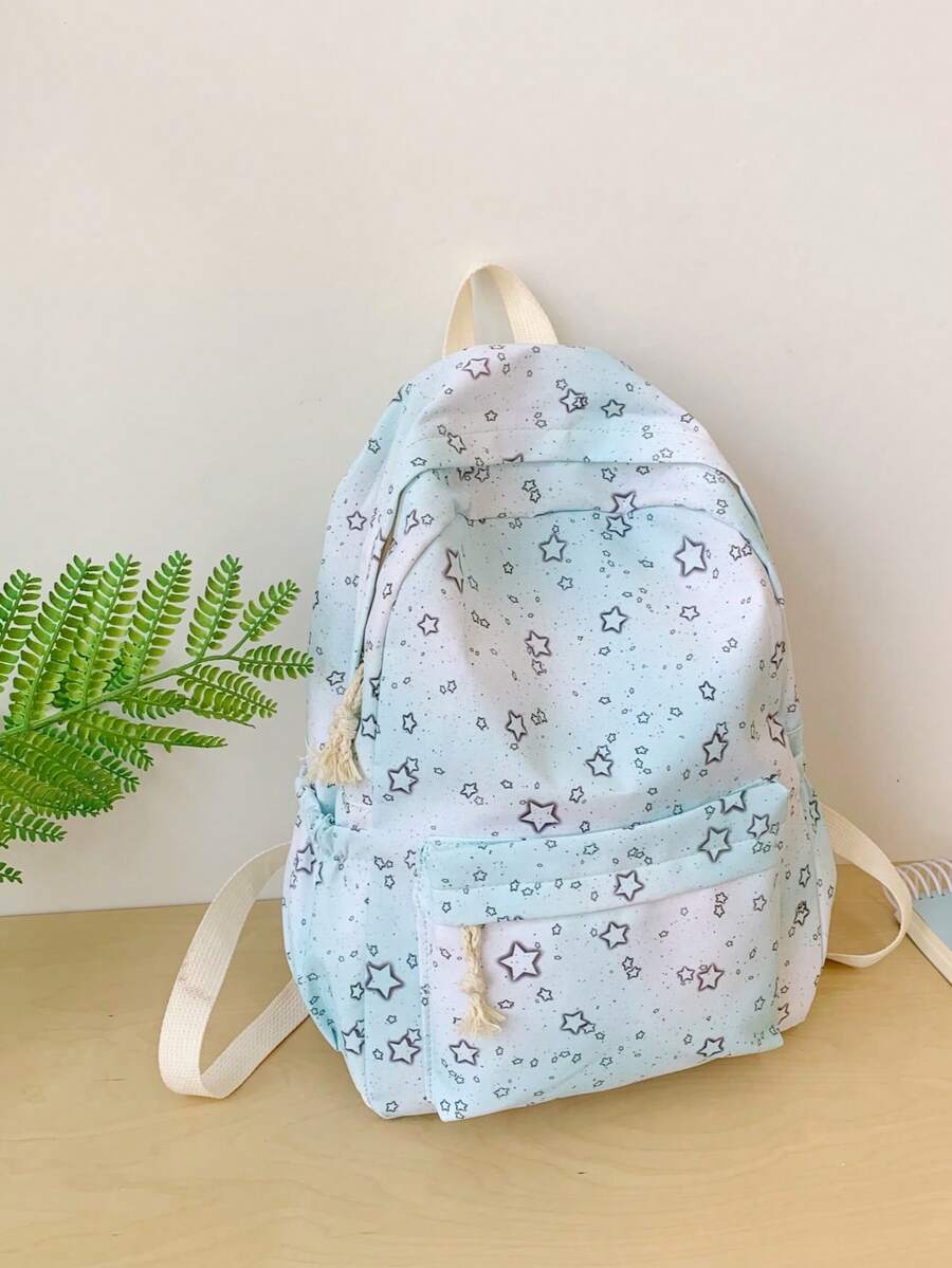 回到学校/大学经典百搭时尚休闲多功能大容量简约便携式户外旅行背包，适合任何场合