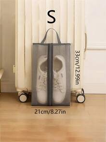 1pc Travel Shoe Storage Bag Hands In Hand To Carry Shoes, Dust-Proof And Mildew Proof Bag, Large Capacity Storage Shoe Bag, Portable Storage Shoe, Dust-Proof