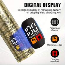 Exquisite Men's Electric Hair Clipper, USB Charging, Battery Level Display, Sharp And Precise Cutting Cordless Beauty Set, The Best Choice For Beauty Sets, Father's Day, The Perfect Gift For Him