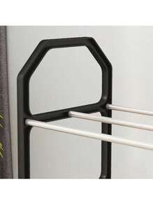 1 pièce Étagère à chaussures économique pour l'entrée de la maison, le dortoir. Rack de rangement attrayant à plusieurs niveaux pour l'entrée. Meuble à chaussures anti-poussière. Étagère à 4 niveaux pour le balcon. Super grande capacité de rangement