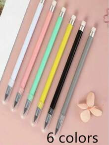 1/2 支无限铅笔，永久铅笔无需削尖，无需墨水 Cavii 无限笔，美术用品学校文具笔尖橡皮擦学校用品，返校