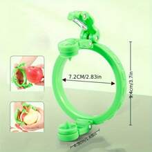 1pc Creative Fruit Peeler - Fast Peeling Design, Ergonomic Handle Suitable For Apples, Potatoes And More, Funny Kitchen Gadget, Compact And Durable Kitchenware - Multicolor - View 12