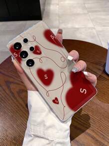 1 pieza Funda de teléfono con diseño de serie de dibujos animados original, adecuada para Galaxy S25 Ultra/A53 5G/Galaxy S23 FE, funda de regalo personalizada