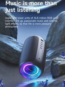 ZEALOT ZEALOT Wireless Speaker IPX7 Waterproof Wireless Speaker With 20W Loud Stereo Sound Outdoor Portable Speakers With Wireless 5.2 6H Playtime RGB Light Long Battery Dual Pairing For Home Party