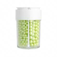 Sprinkles For Cake Decorating, White Pearl Sprinkles 4 Sizes Mix For Cake Cupcake Cookie Baking Donuts Ice Cream Toppings