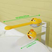 Silicone Faucet Extender - Cute Cartoon Tiger Design, Splash Proof, Convenient For Handwashing And Faucet Control