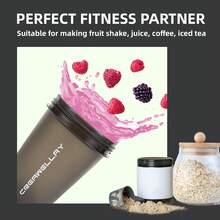 2pcs 24oz/700ml Shaker Bottles For Protein Mixes, Shaker Bottle With Wire Whisk Ball, Protein Shaker Bottle, Shaker Cup, Protein Shaker, Protein Shake Bottle, Bottle Shaker, Dishwasher - 黑色/藍色 - 查看 7